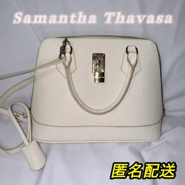 Samantha Thavasa 화이트 백 2WAY