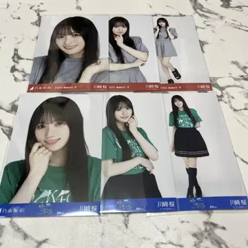 노기자카 카와사키 사쿠라 미야기 브로마이드 풀 컴프