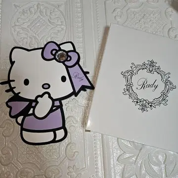 새상품 미개봉 rady x HELLOKITTY 콜라보 거울 헬로키티