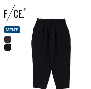 F/CE. BALLOON CROPPED TROUSERS #Black