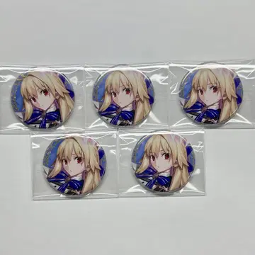[즉시 구매 OK] FGO 페스 영기소환 캔뱃지 아키타입 어스 5점 세트
