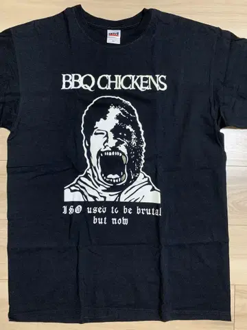 BBQ CHICKENS 티셔츠 L 사이즈 블랙