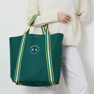 아냐 하인드마치 내셔널 아자부 한정판 에코백 (라지)