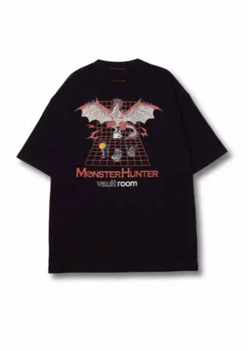 vaultroom x Rathalos TEE / BLK L 사이즈