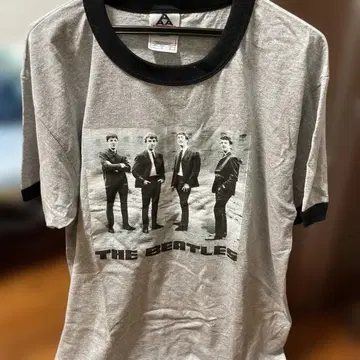 90s THE BEATLES 래글런 티셔츠