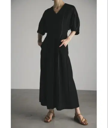 STYLEMIXER 스티치 워크 원피스