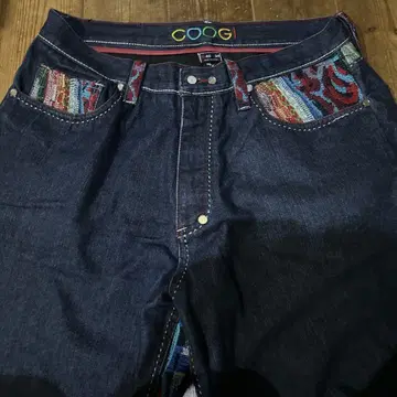 COOG 다크 데님 팬츠 40
