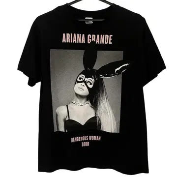 ARIANA GRANDE 아리아나 그랑데 투어 T셔츠 S 블랙