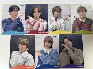 Hey! Say! JUMP H + 앨범 특전 솔로 카드 (치넨 제외)