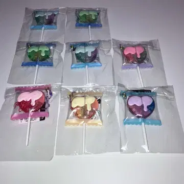 CUTE 스위츠 팝 캔디 BC Vol.3 키링 8개 세트