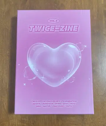 TWICE VOL.4 한국 팬클럽 트와이스 제4기
