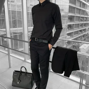 PANERO 'Smart Fly Front Shirt' 사이즈 S