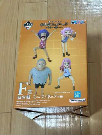 제일복권 원피스 F상 어린 시절 미니 피규어 미개봉 새상품