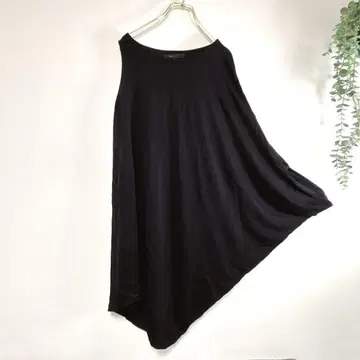 [ P10 ] BCBGMAXAZRIA 원피스 튜닉 블랙 비대칭