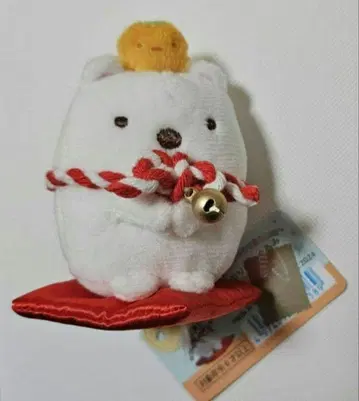 스미코구라시 설날 시로쿠마 손바닥 봉제 인형