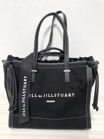 JILL by JILL STUART 프릴 레이어드 토트백 블랙