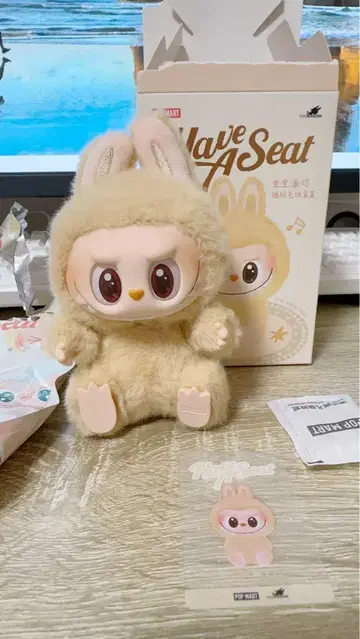 [정품] 라부부 LABUBU Have a seat BABA 바바