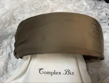 complex bis 머리띠 브라운