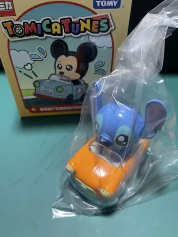 [미사용 새상품] TOMICA TUNES DISNEY 스티치 박스 포함