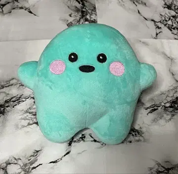 [새상품] 오사카 간사이 만박 독일관 서큘러 봉제 인형 대 터콰이즈