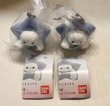 디즈니 가챠 별 마스코트 참 베이맥스 2점