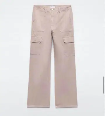 ZARA 카고 팬츠 핑크