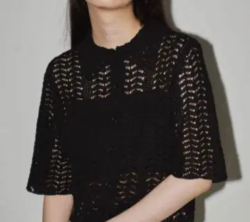 TODAYFUL Lace Knit Shirts 레이스 니트 셔츠
