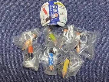 연필 메지루시 참 7종 세트 가챠