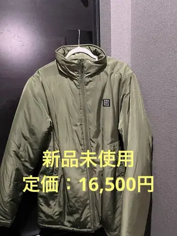 [미사용 새상품] 기나시 사이클 충전솜 세미롱 자켓 S 사이즈 카키