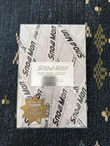 Snow Man ASIA TOUR 2D2D 초회 한정판 블루레이