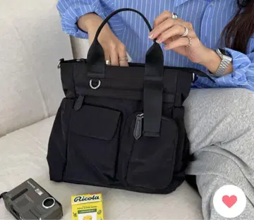 디스코트 유틸리티 퍼프 토트백