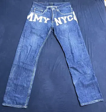 Tommy Jeans 스트레이트 데님 다크 블루