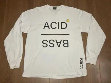 FACT. ACID BASS 롱 슬리브 티셔츠 L