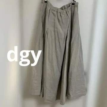 dgy 린넨 100퍼센트 플레어 스커트 3L 사이즈