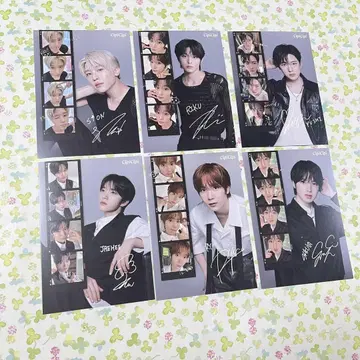 NCT WISH CipiCipi 엽서 특전 시온 리쿠 유우시