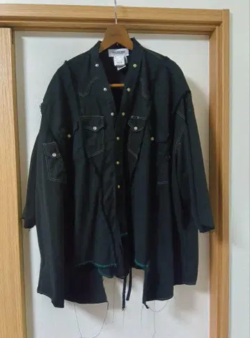 DISCOVERED/데님 도킹 셔츠