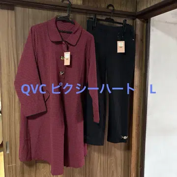 QVC 픽시하트 L 셋업 코트 팬츠