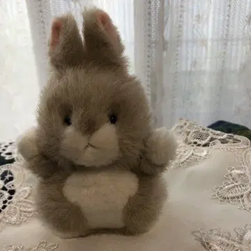 조이풀 메이트 죽순 토끼 봉제 인형 방울 포함 쇼와 레트로