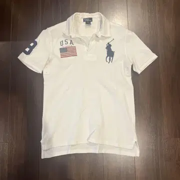 Polo Ralph Lauren 반팔 피케 셔츠 화이트