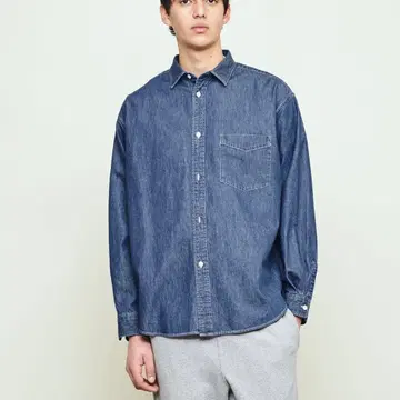 <UNITED ARROWS & SONS> 데님 셔츠