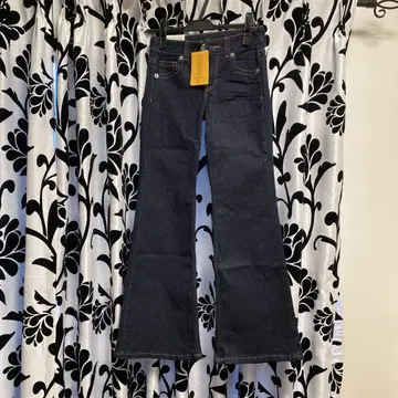 H&M 플레어 로우웨스트 데님