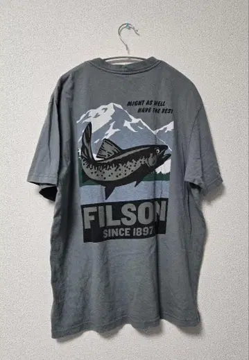 USA FILSON 필슨 티셔츠 양면 프린트 L 사이즈