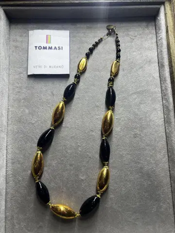 TOMMASI 무라노 유리 목걸이 (베네치안 유리)