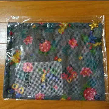 페일러 꽃무늬 메쉬 파우치