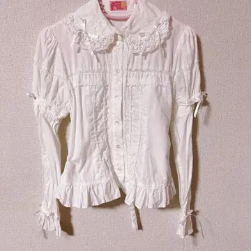 블라우스 angelic pretty 엔젤릭 프리티 blouse 화이트