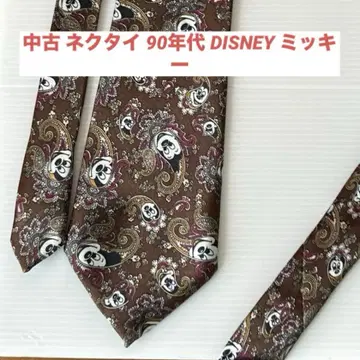 중고 넥타이 90년대 DISNEY 미키