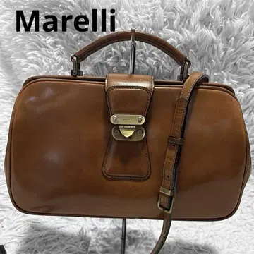 Marelli 이탈리아제 천연 가죽 핸드백 올 가죽 2way