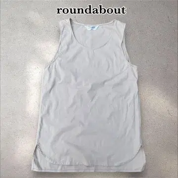 roundabout 옥스퍼드 탱크탑 베이지