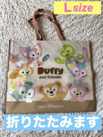 더피 프렌즈 디즈니씨 쇼핑백 L 사이즈