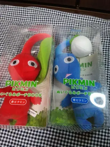 피크민 타카라지마샤 훼미리마트 한정 봉제 인형 파우치 미사용품